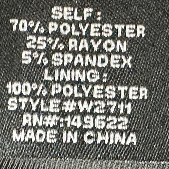 Walter Baker Plaid High Waist Paper Bag Wide Leg Crop Pants Belted 6 Academia - Picture 5 of 7